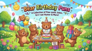 bear birthday puns