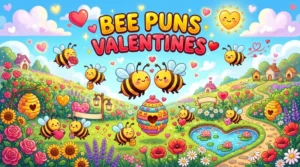 bee puns valentines