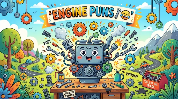 engine puns
