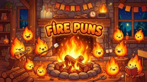 fire related puns