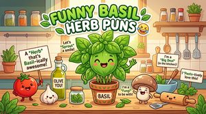 funny basil herb puns