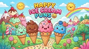 happy ice cream puns