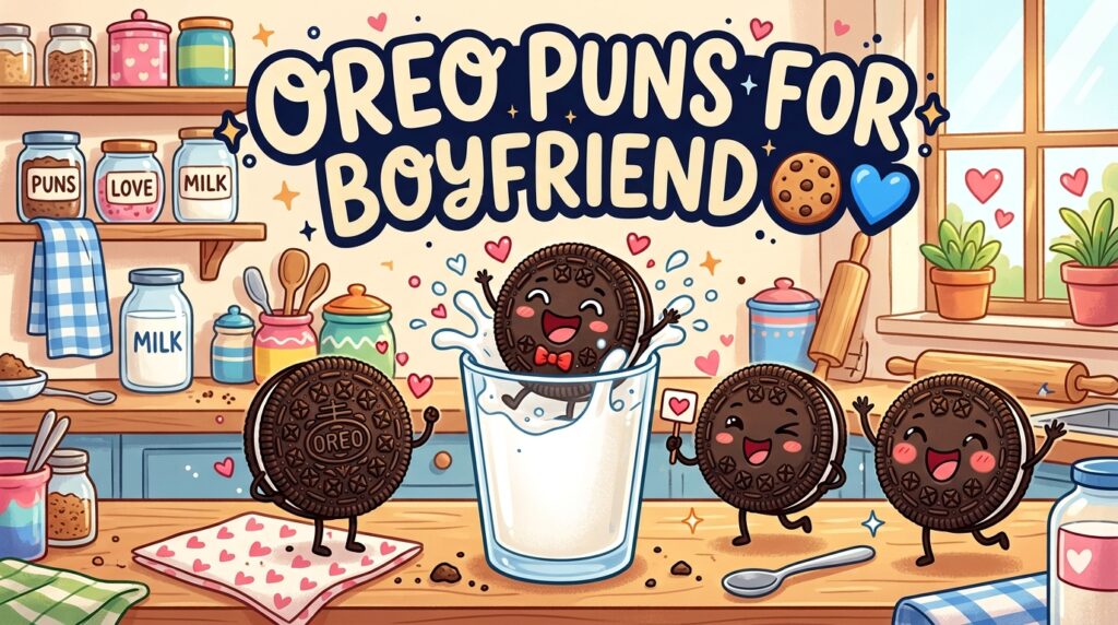 Oreo Puns for Boyfriend