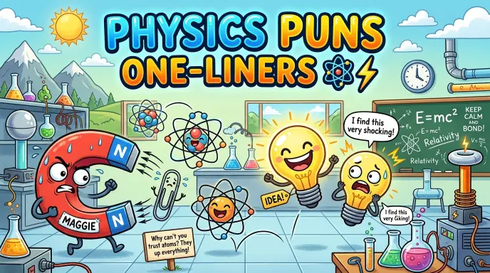 Physics Puns One-Liners