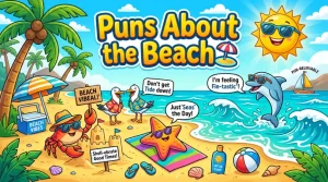 puns about the beach
