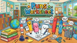 puns worksheet
