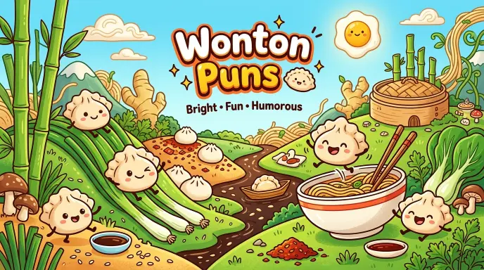 wonton puns
