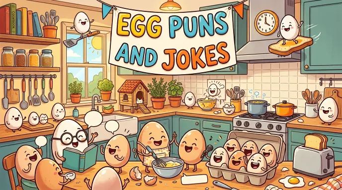 Egg Puns and Jokes