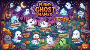 Funny Ghost Names Puns