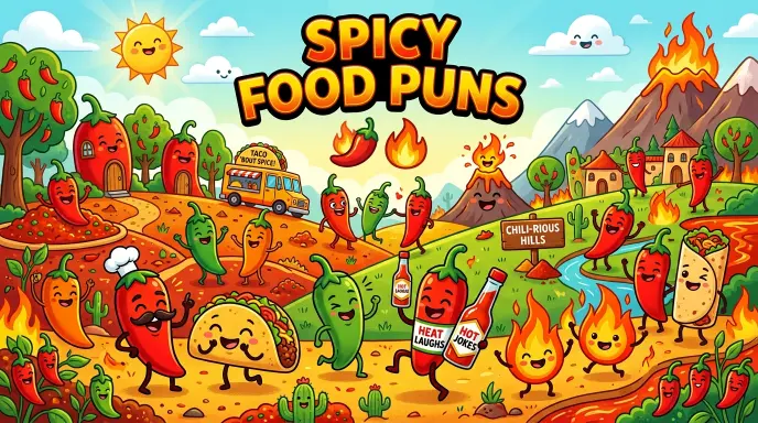 Spicy Food Puns