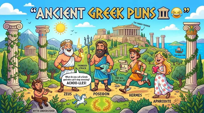 ancient greek puns