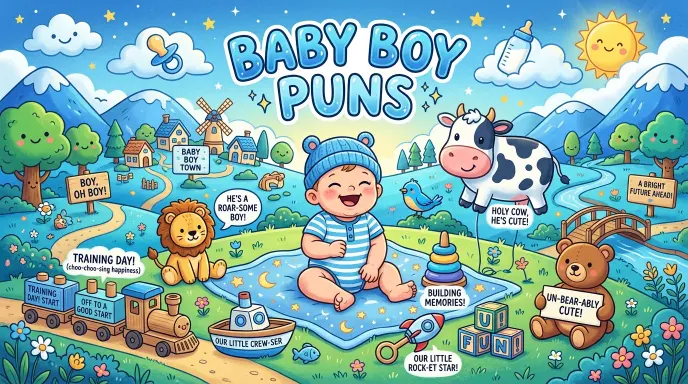 Baby Boy Puns