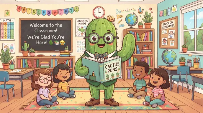 cactus puns for teachers