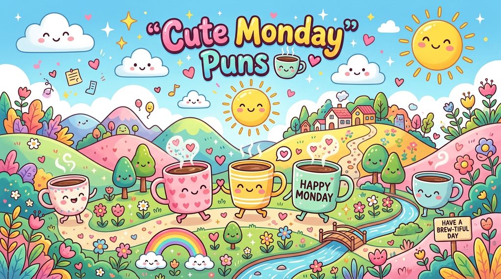 cute monday puns