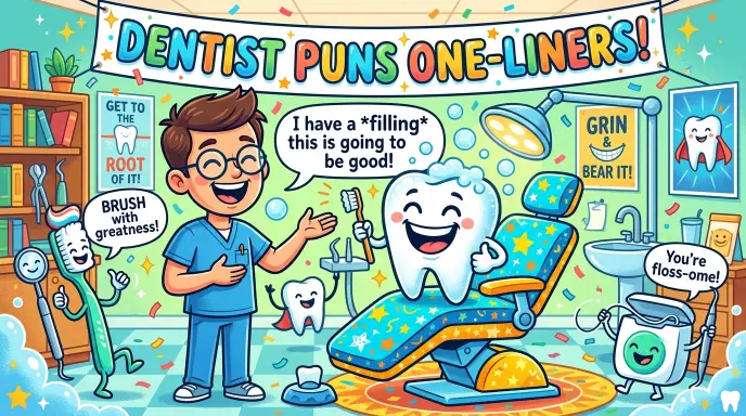 dentist puns one liners