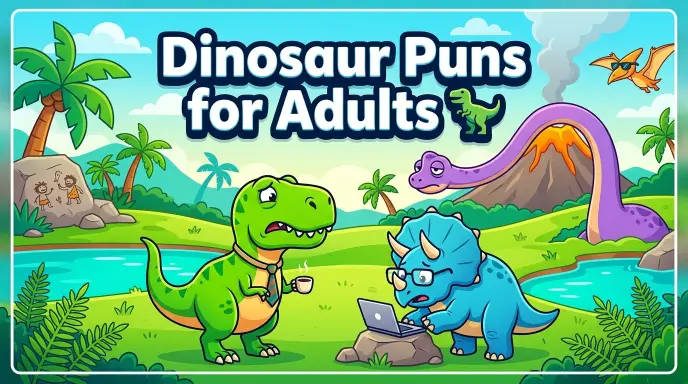 dinosaur puns for adults