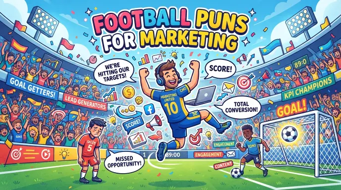 football puns for marketing