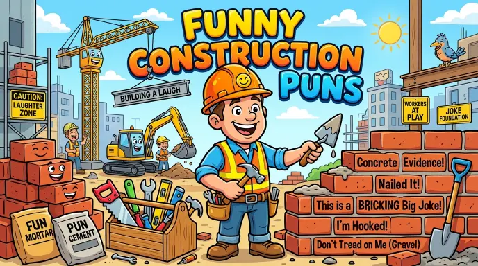 funny construction puns