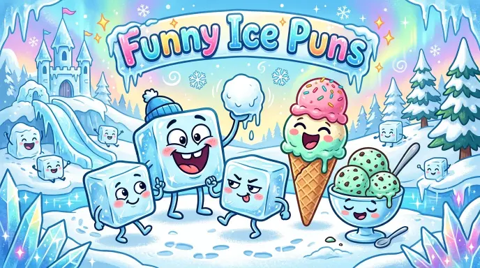 funny ice puns