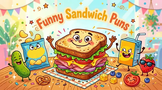 funny sandwich puns