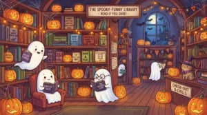 halloween library puns