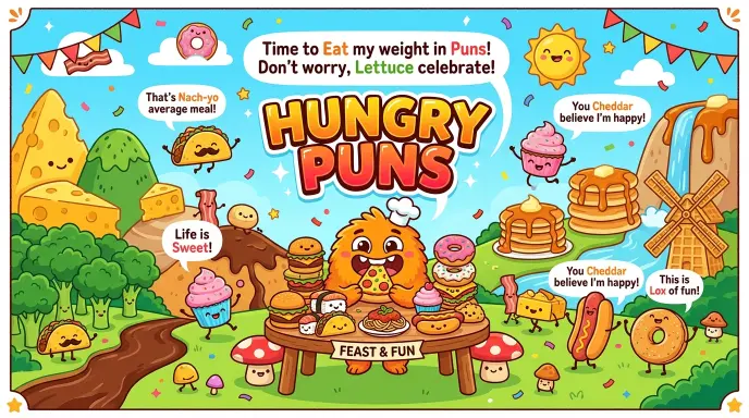 hungry puns