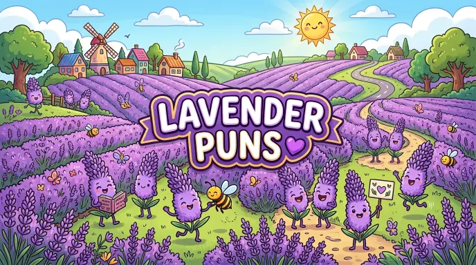 lavender puns