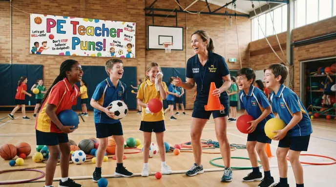 pe teacher puns