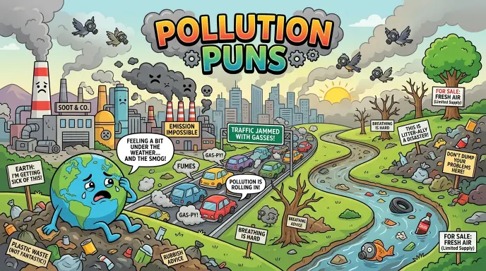 pollution puns