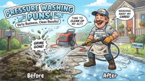 pressure washing puns