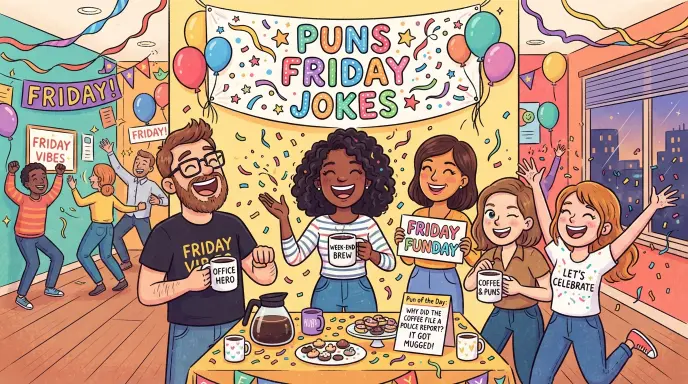 puns friday jokes