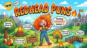 redhead puns