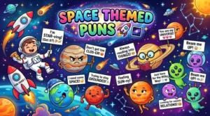 space themed puns