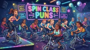 spin class puns