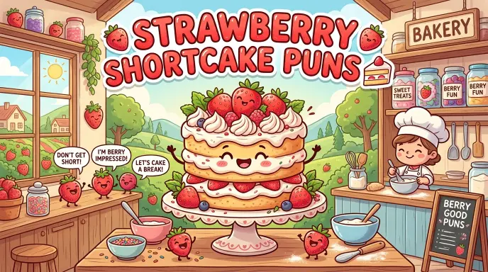 Strawberry Shortcake Puns