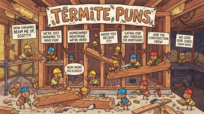 termite puns