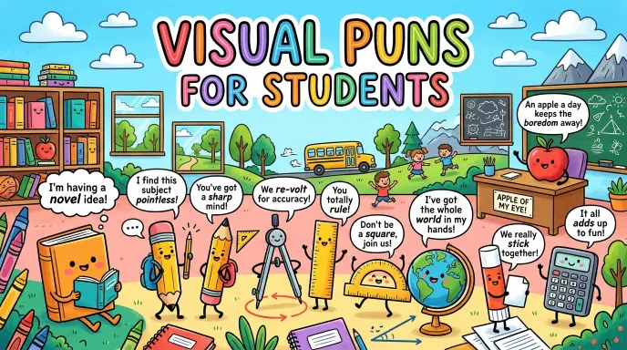 visual puns for students