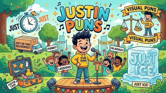 Justin puns