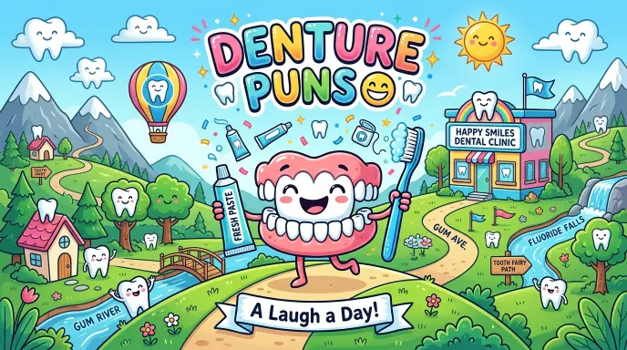 denture puns