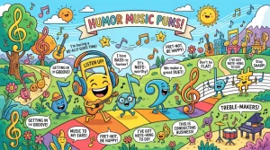 humor music puns