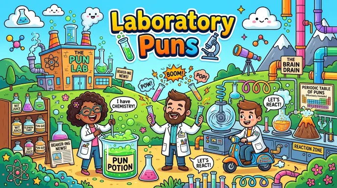 laboratory puns