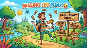 missing leg puns