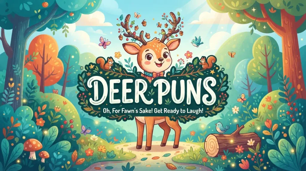 Funny Deer Names Puns