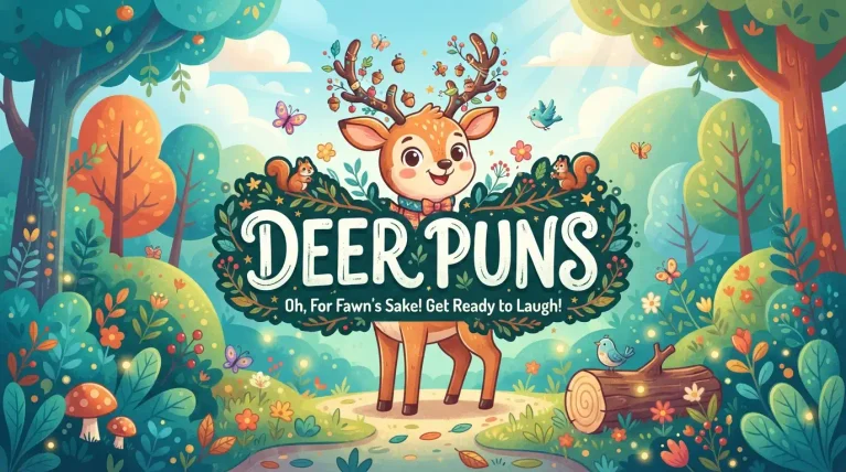 Funny Deer Names Puns