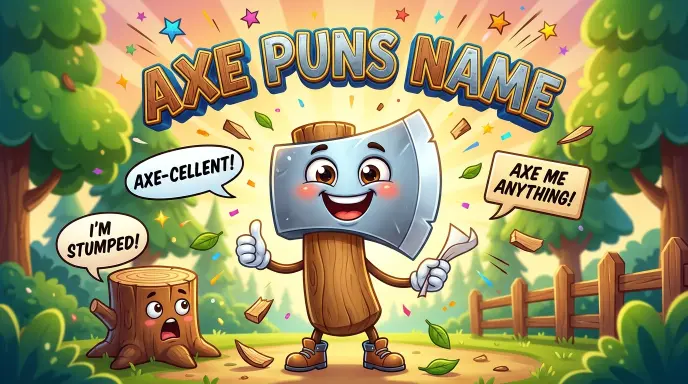 axe puns name