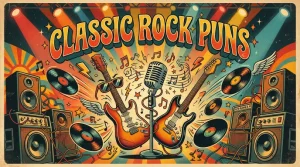 classic rock puns