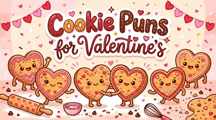 cookie puns for valentine's