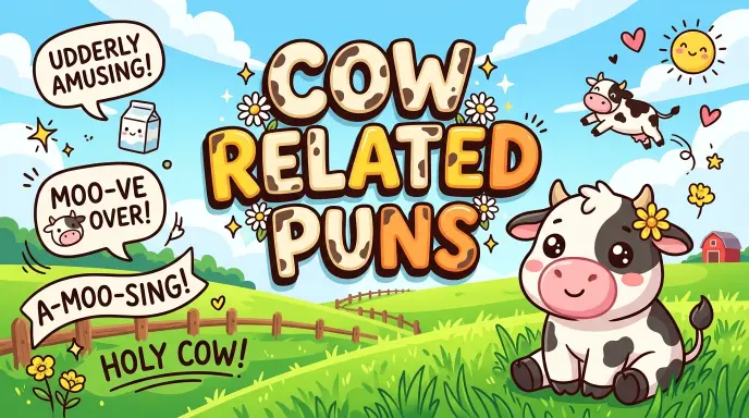 cow related puns