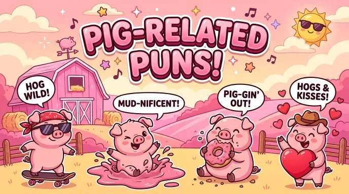 pig related puns