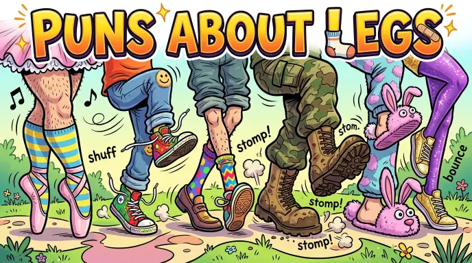 puns about legs